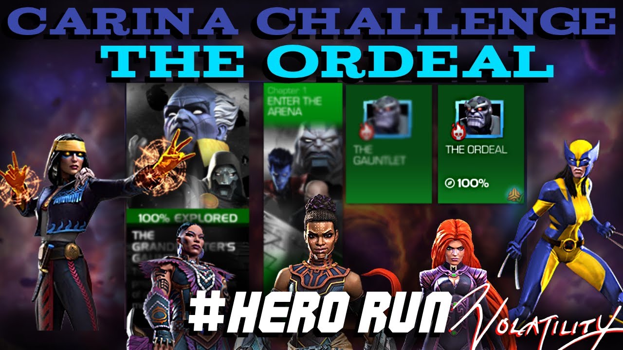 5 Heroic Ladies Crush The Ordeal's #Hero Run | Carina Challenges Vol. 4