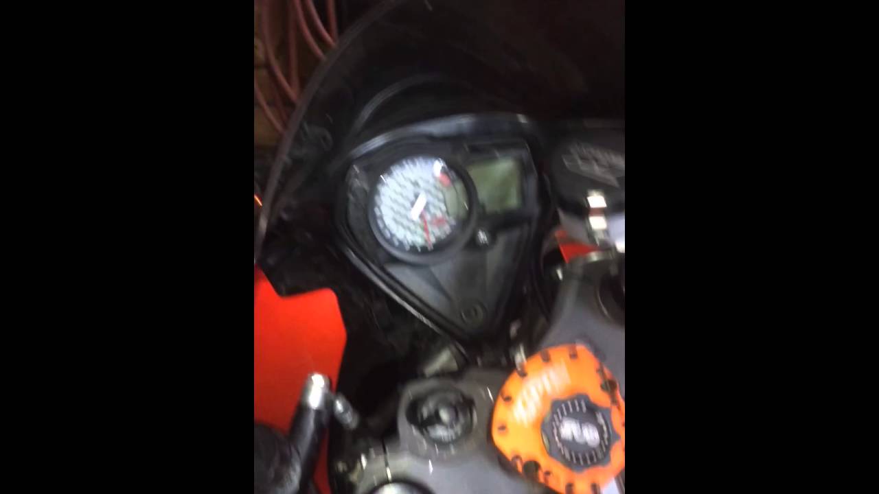 Gauge cluster stopped working 2007 GSXR 1000