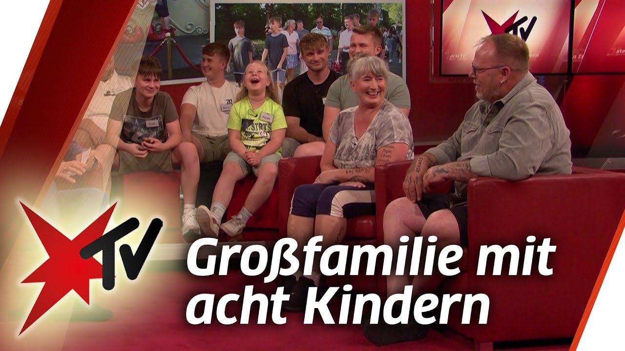 Gro&szlig;famlie Brauer: &bdquo;Wir sind zu einem unfassbar starken Team zusammengewachsen&ldquo; | stern TV Talk