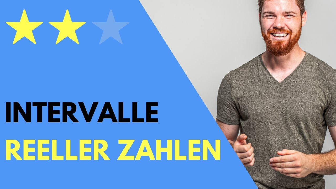Intervalle reeller Zahlen | beschränkt, unbeschränkt, offen, halb offen, abgeschlossen, kompakt
