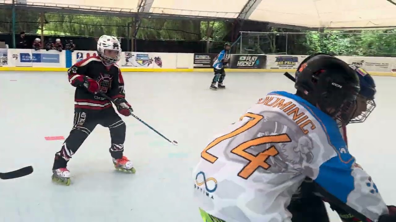 Fedehockey. Sub12. H2S vrs Wild dogs. Marcador final: 5-0 arriba. 2do tiempo. Feb. 8/26 