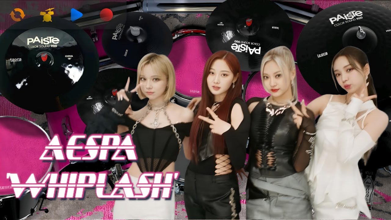 aespa 에스파 'Whiplash' Drum Cover