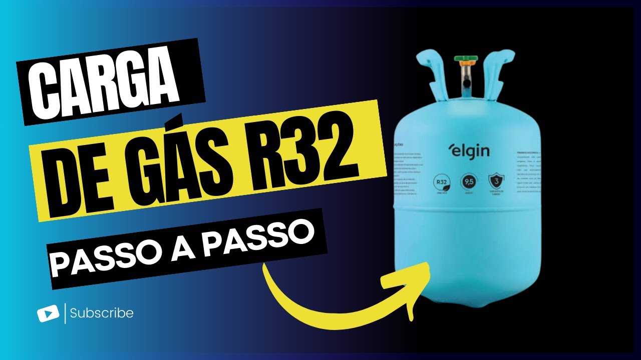 Carga de fluído R32, veja a forma correta de se fazer