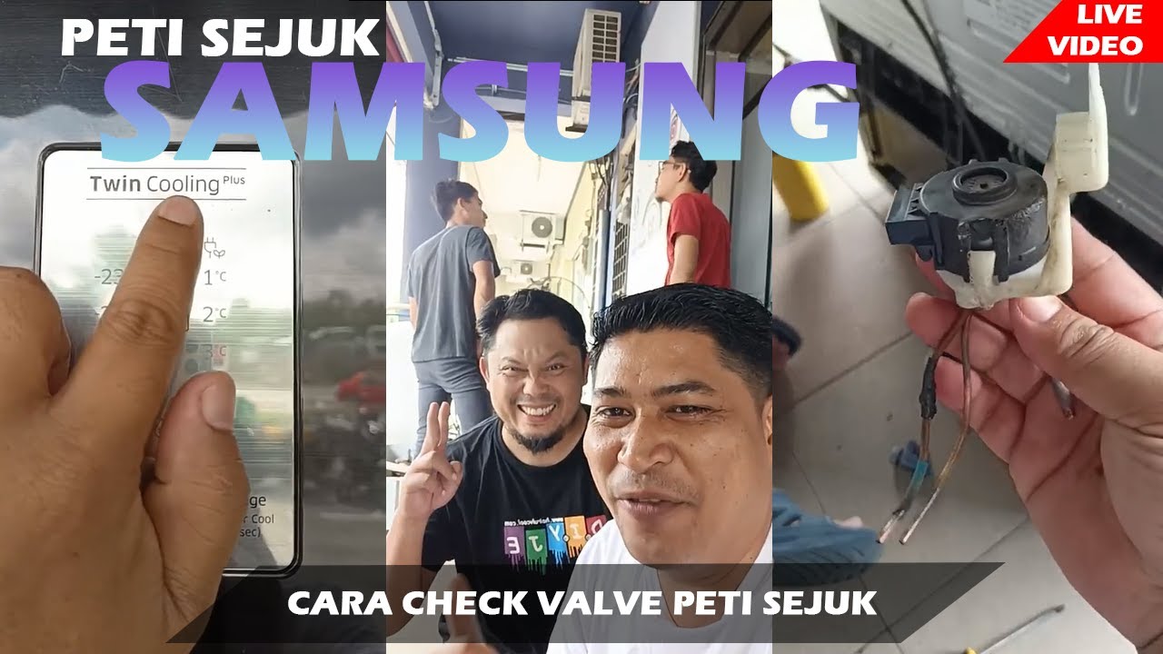 MACAM MANA NAK CHECK VALVE PETI SEJUK NI