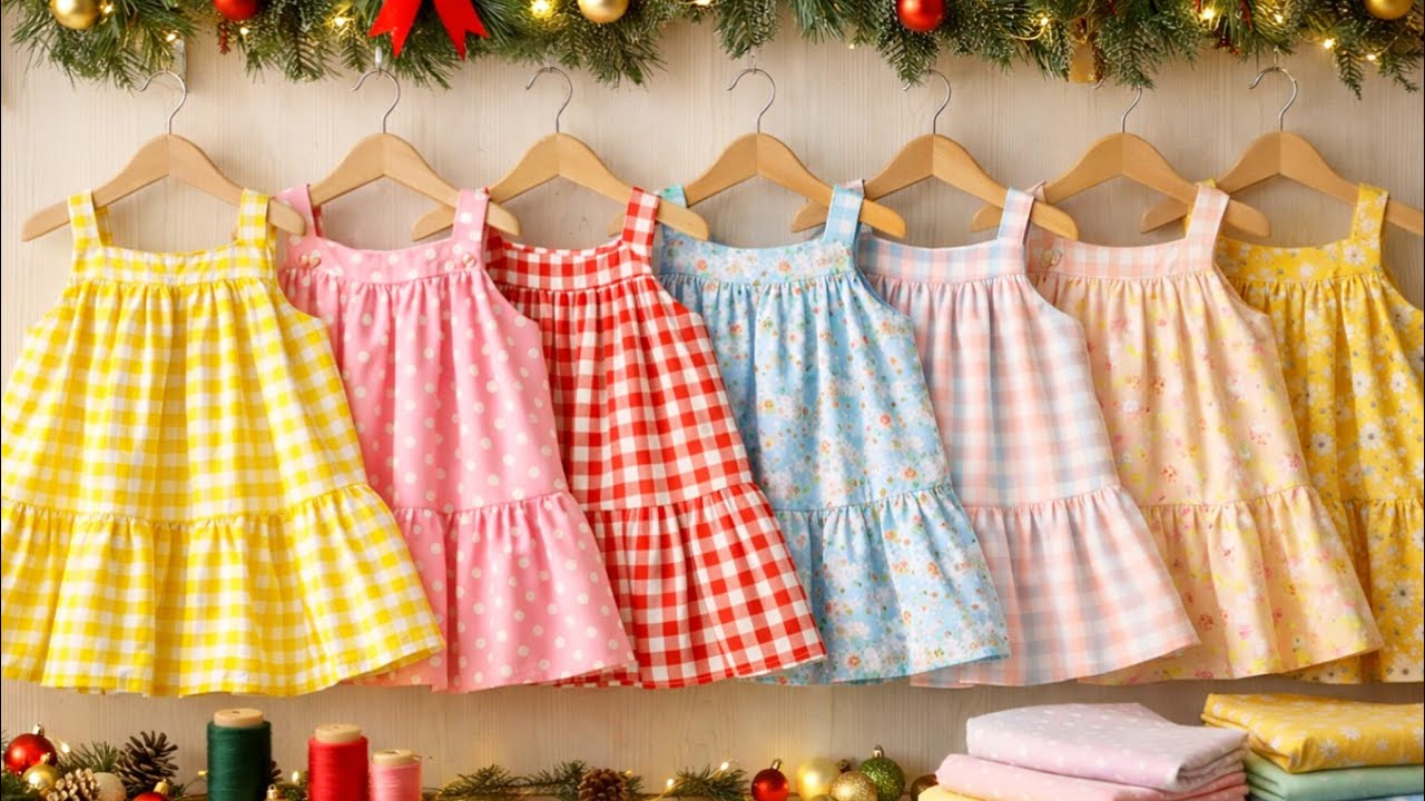 Baby Frock Cutting and Stitching ❤ Yoke Baby Frock Cutting and Stitching For Beginners