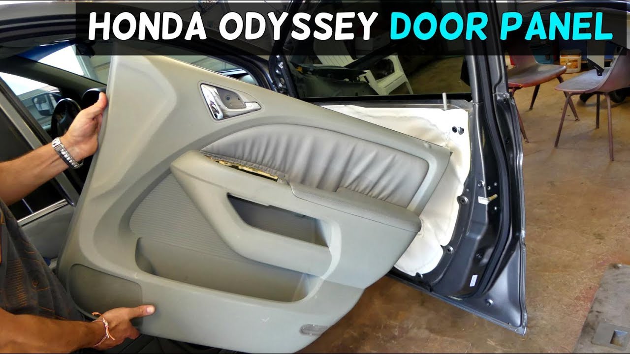 HONDA ODYSSEY FRONT DOOR PANEL REMOVAL