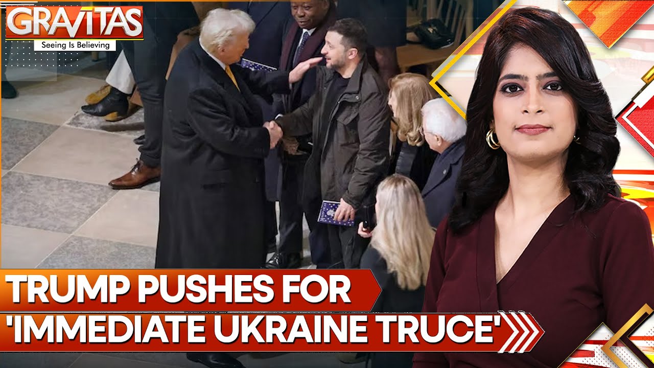 Russia-Ukraine War: Trump Calls for Immediate Ukraine Ceasefire ‘To Stop the Madness’ | GRAVITAS