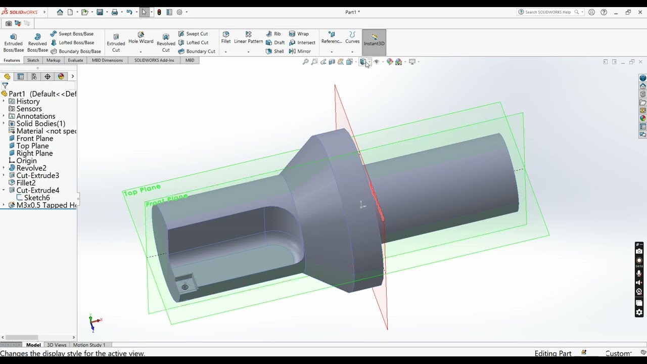 How to draw cutting tool in solidworks.#solidworks #cuttingtool