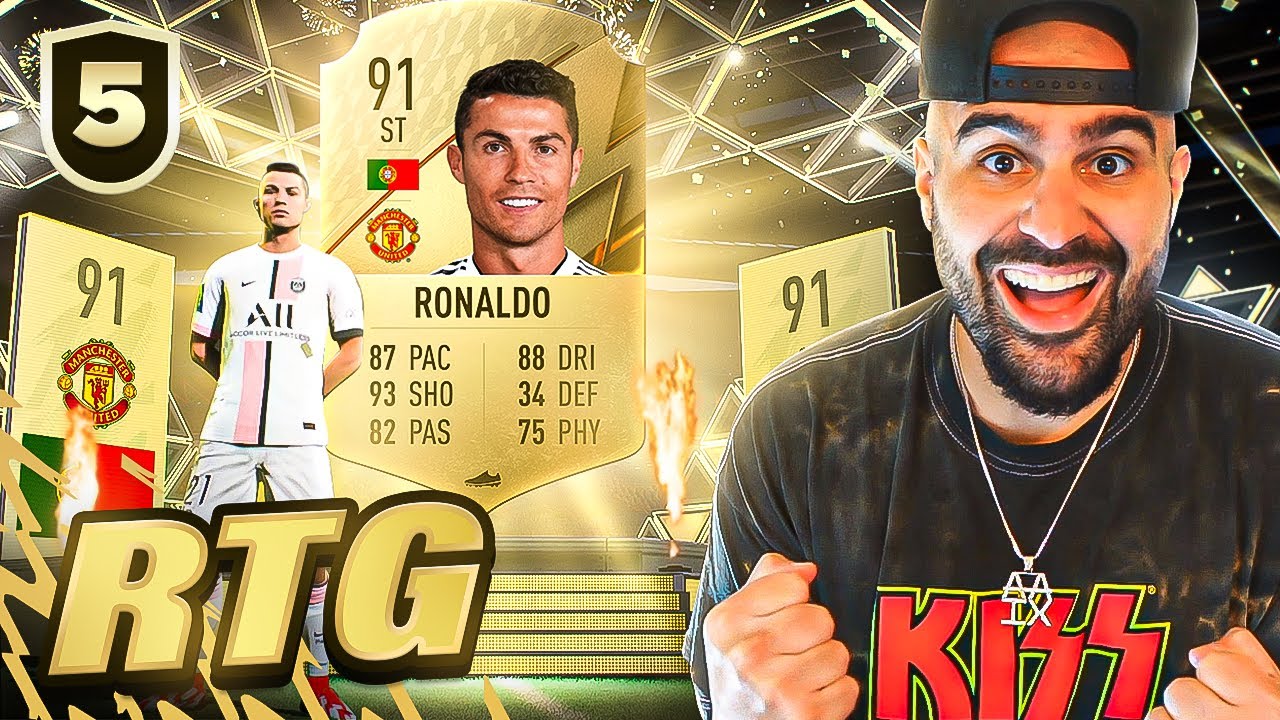 OMG CRISTIANO RONALDO!! Building Our 3 MILLION Coin Team!! FIFA 22 Ultimate Team RTG