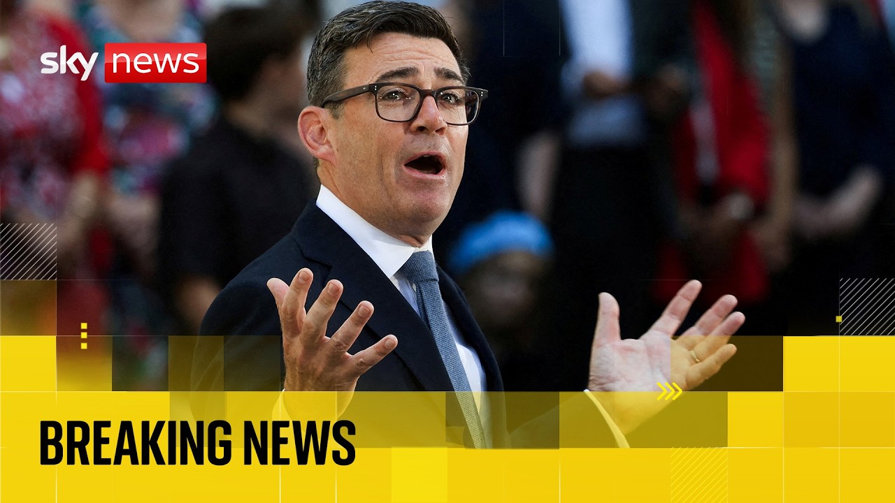 Burnham names John Healey as Chancellor | Full Sky News coverage