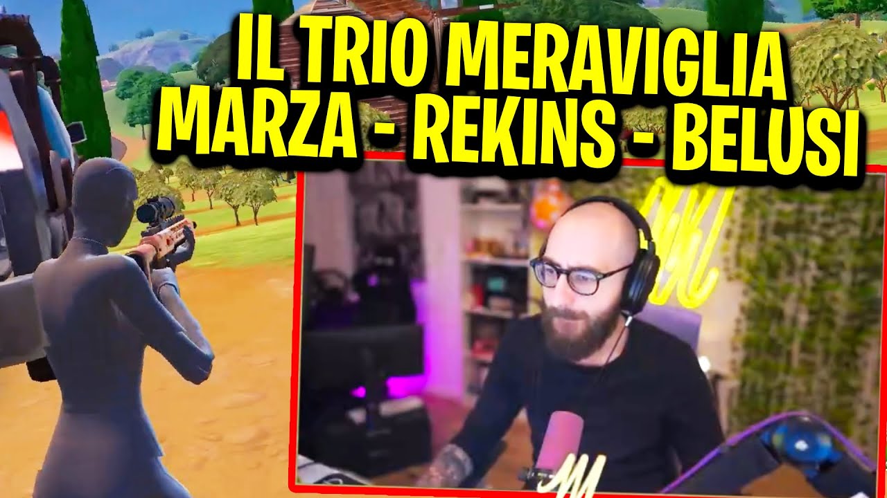 MARZA, REKINS e BELUSI DEVASTANO NELLA NUOVA STAGIONE! - Fortnite ITA