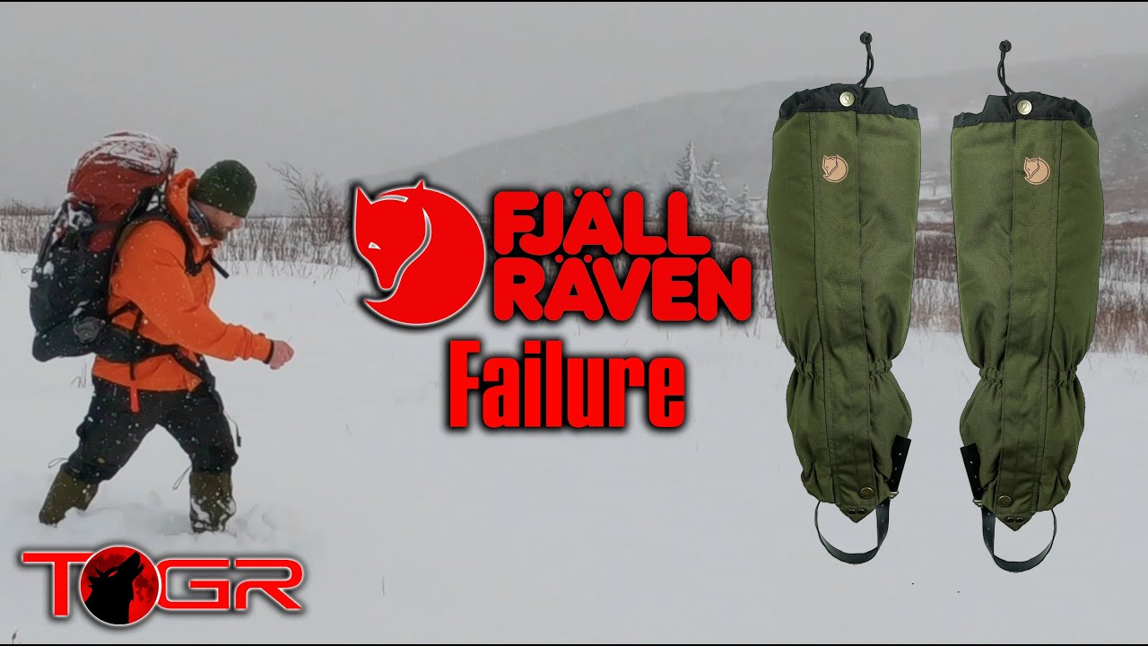 ⚠️ Unacceptable Performance ⚠️  Fjallraven Trekking Gaiters - Real Review