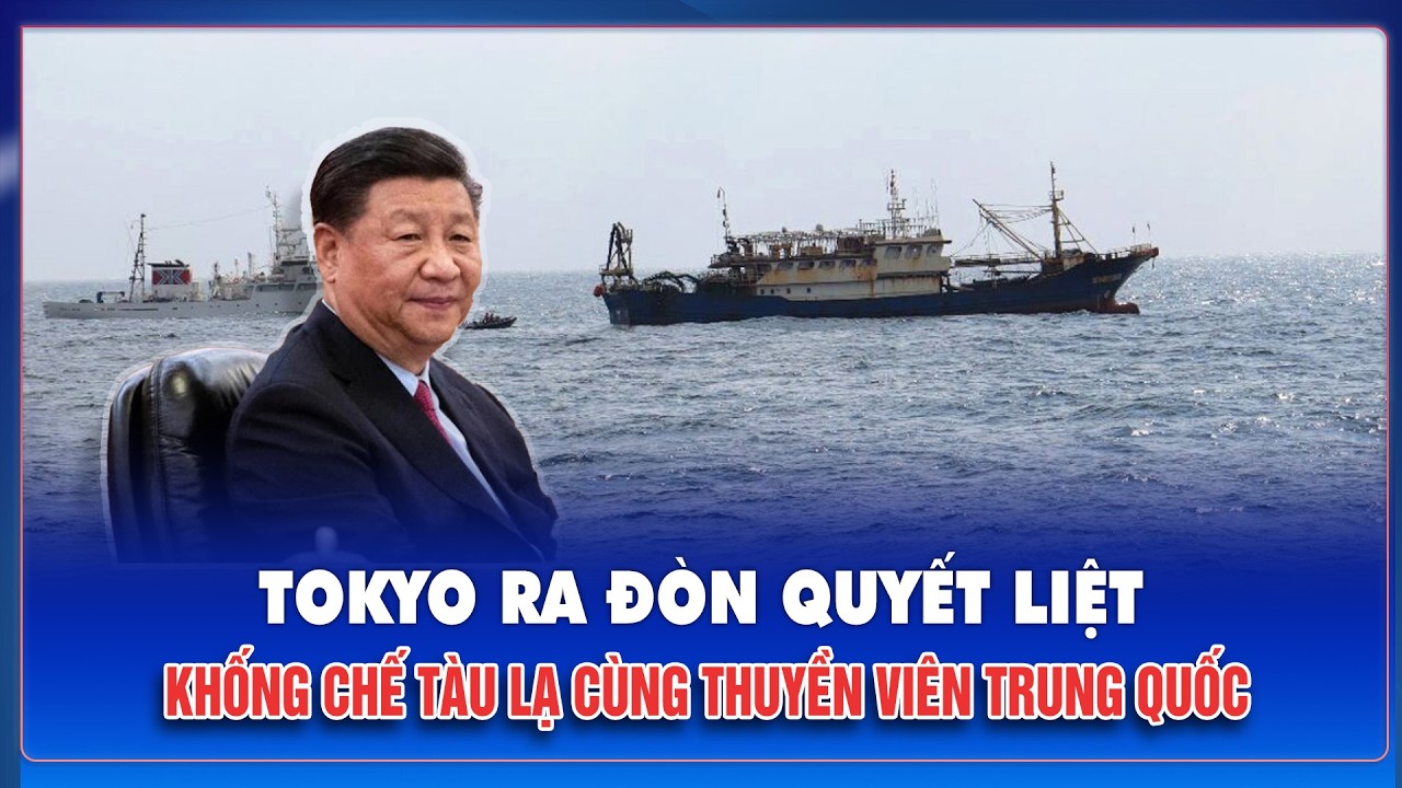 Căng: Nhật bắt tàu cá Trung Quốc ngoài khơi Nagasaki, tạm giam thuyền trưởng 47 tuổi