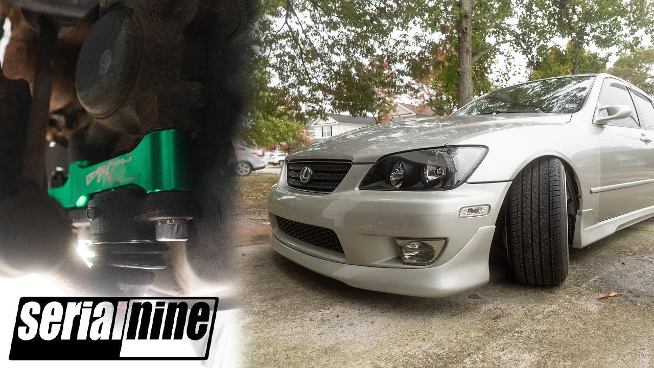Serialnine Drift Knuckles On IS300!