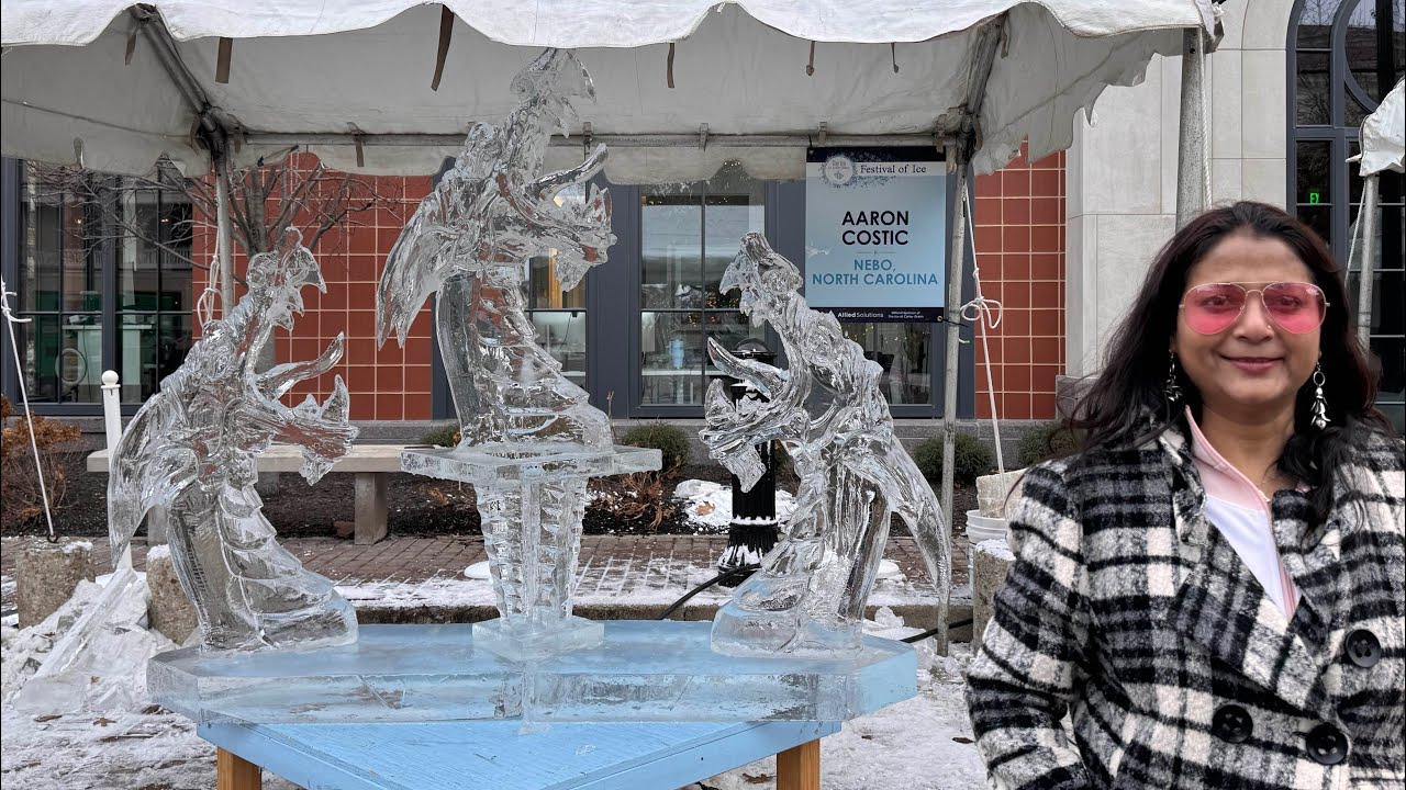 Festival of Ice 2026 | Live Ice Carving ❄️🧊 #festivalOfIce  #IceFestival2026 #USAicefest 
