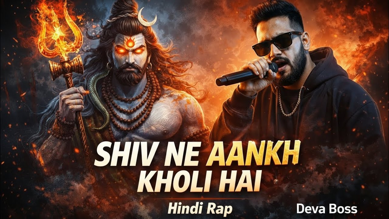 Shiv Ne Aankh Kholi Hai - Hindi Rap | Divine Bhakti | Mahadev | Bholenath | Mahakal | Deva Boss