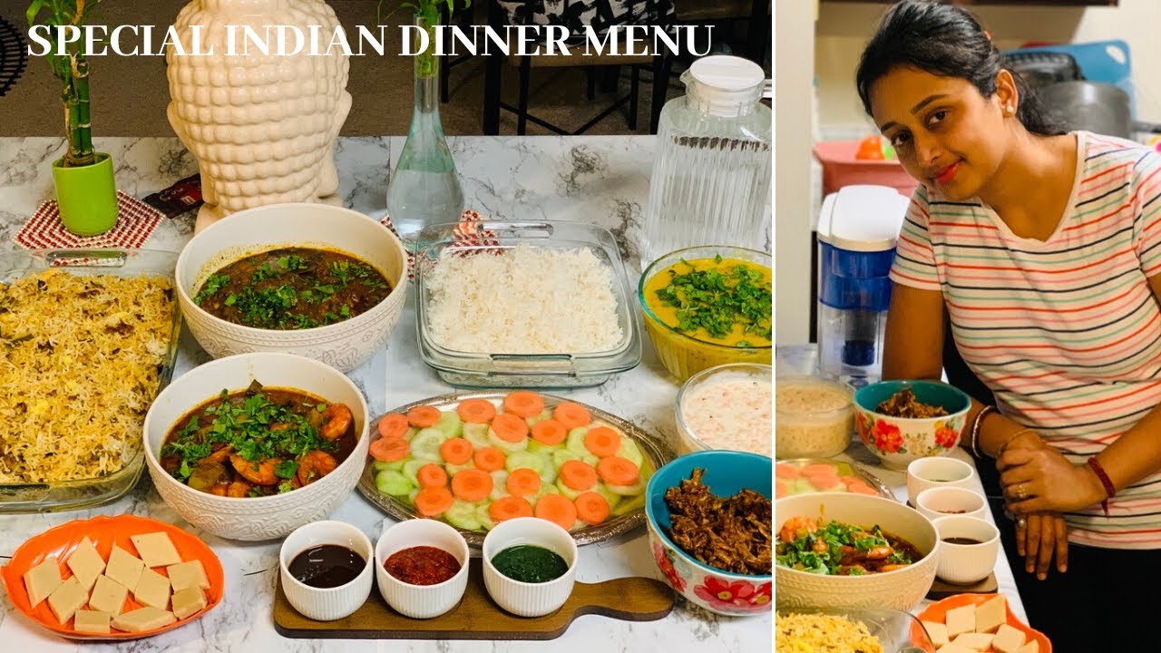 Indian Guest Dinner Menu/ Indian Party Lunch/Dinner Menu/Special Lunch/Dinner Ideas For Guest