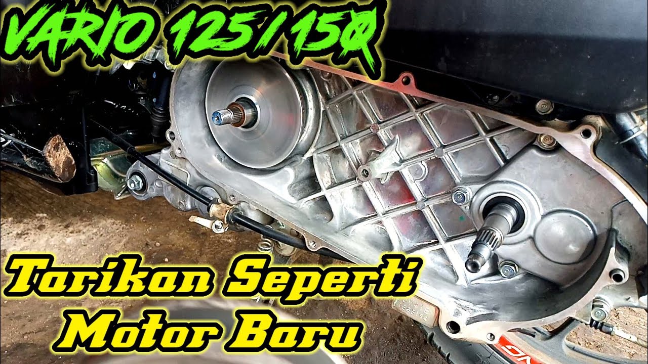 Wow!!Ternyata Semuadah ini Cara Service Cvt Vario 125 dan Vario 150