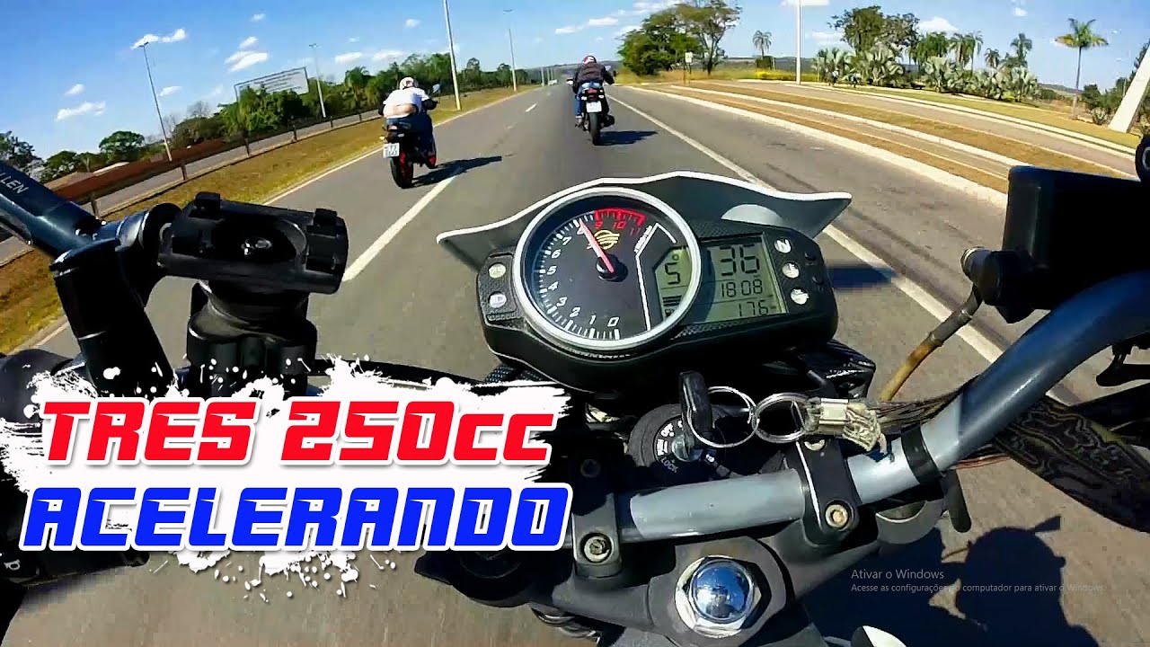 NEXT 250, FAZER 250 E CB TWISTER 250 ACELERANDO - Top Speed Next 250???