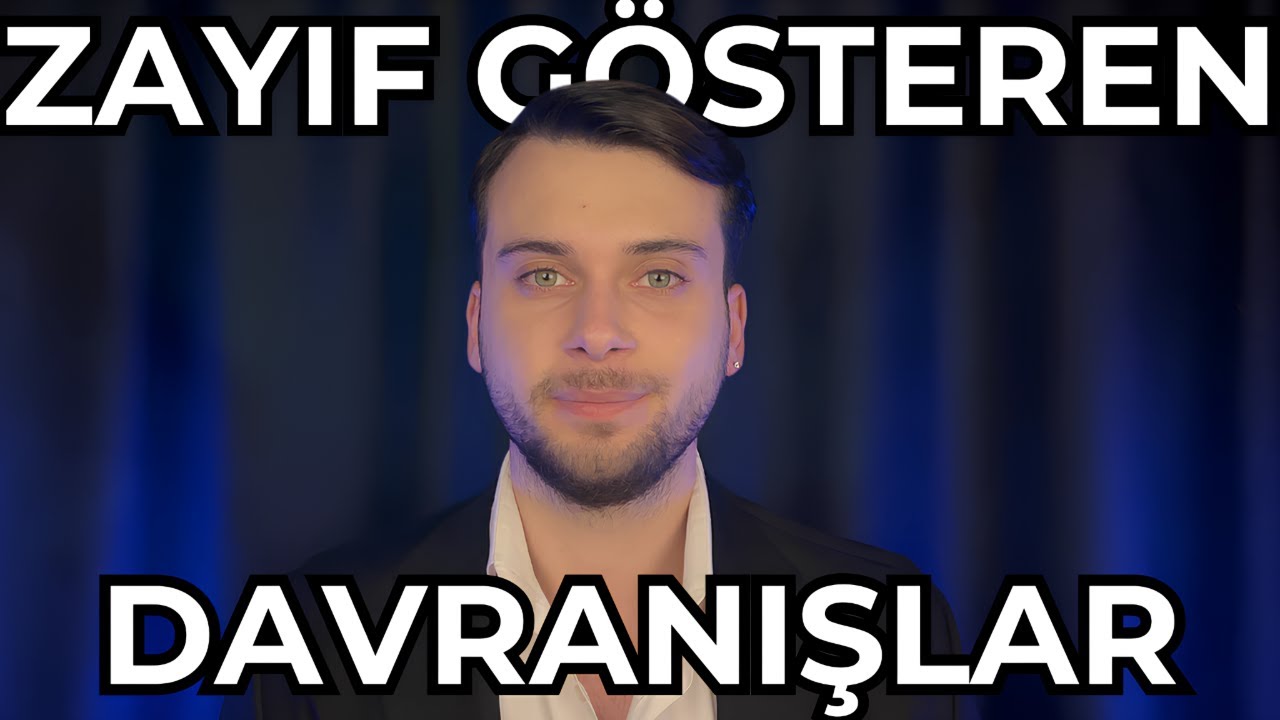Erkek Olarak Seni Zayıf Gösteren 7 Alışkanlık  | Kendini Geliştirme Rehberi