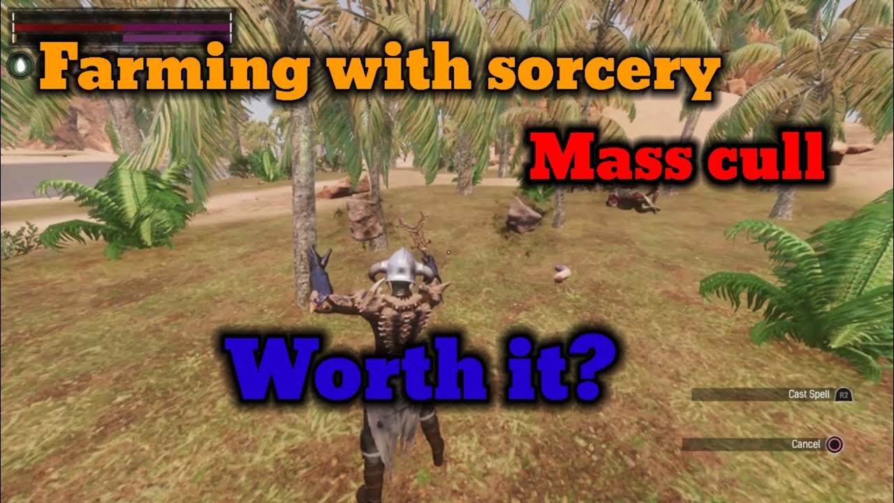 Is farming with sorcery spell mass cull worth the effort? conan exiles 2024 age of war chapter 3