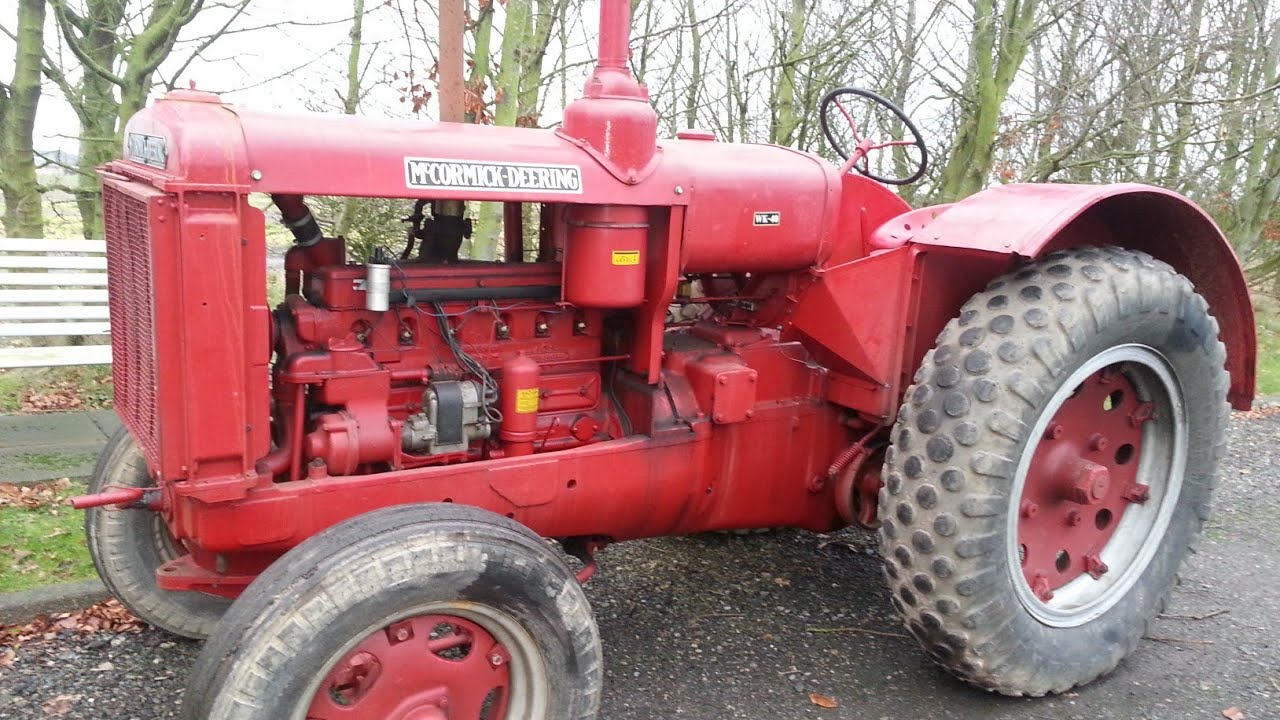 McCormick Deering W40, 1939 #Mccormick #antiquetractor