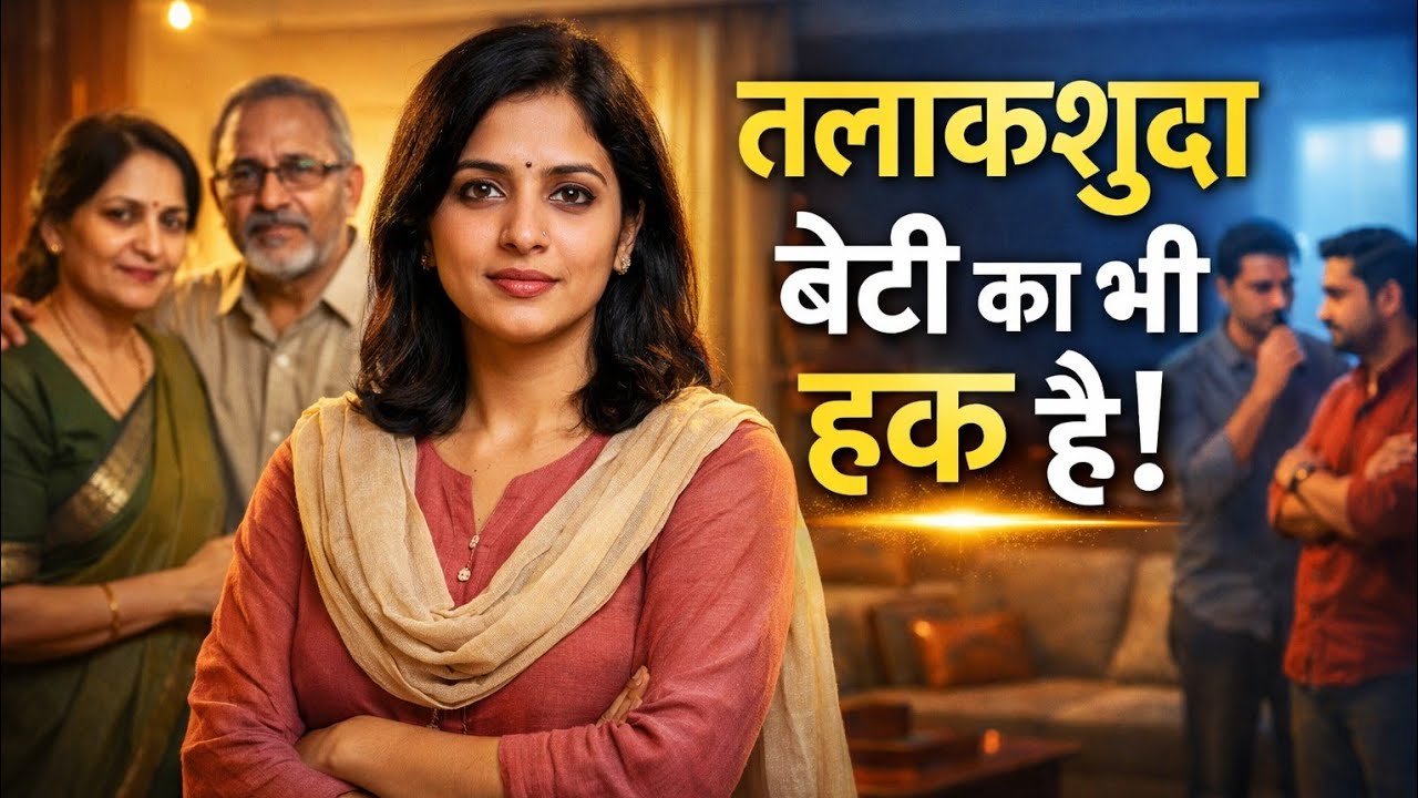 बेटी का हिस्सा 🙏🏼💥 बहुत प्रेरित करने वाली कहानी 🙏🏼💥#motivation story 