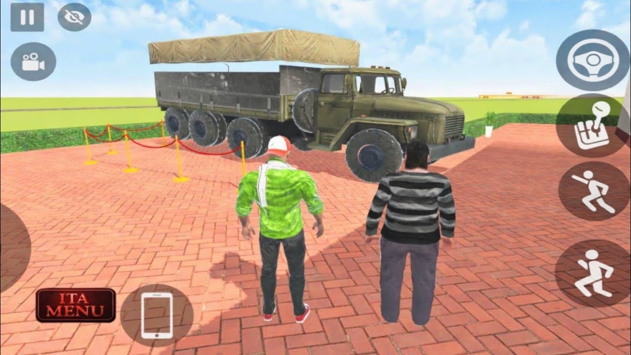 🪖 Franklin Purchase New Army Truck 💥 | Indian Theft Auto Simulator