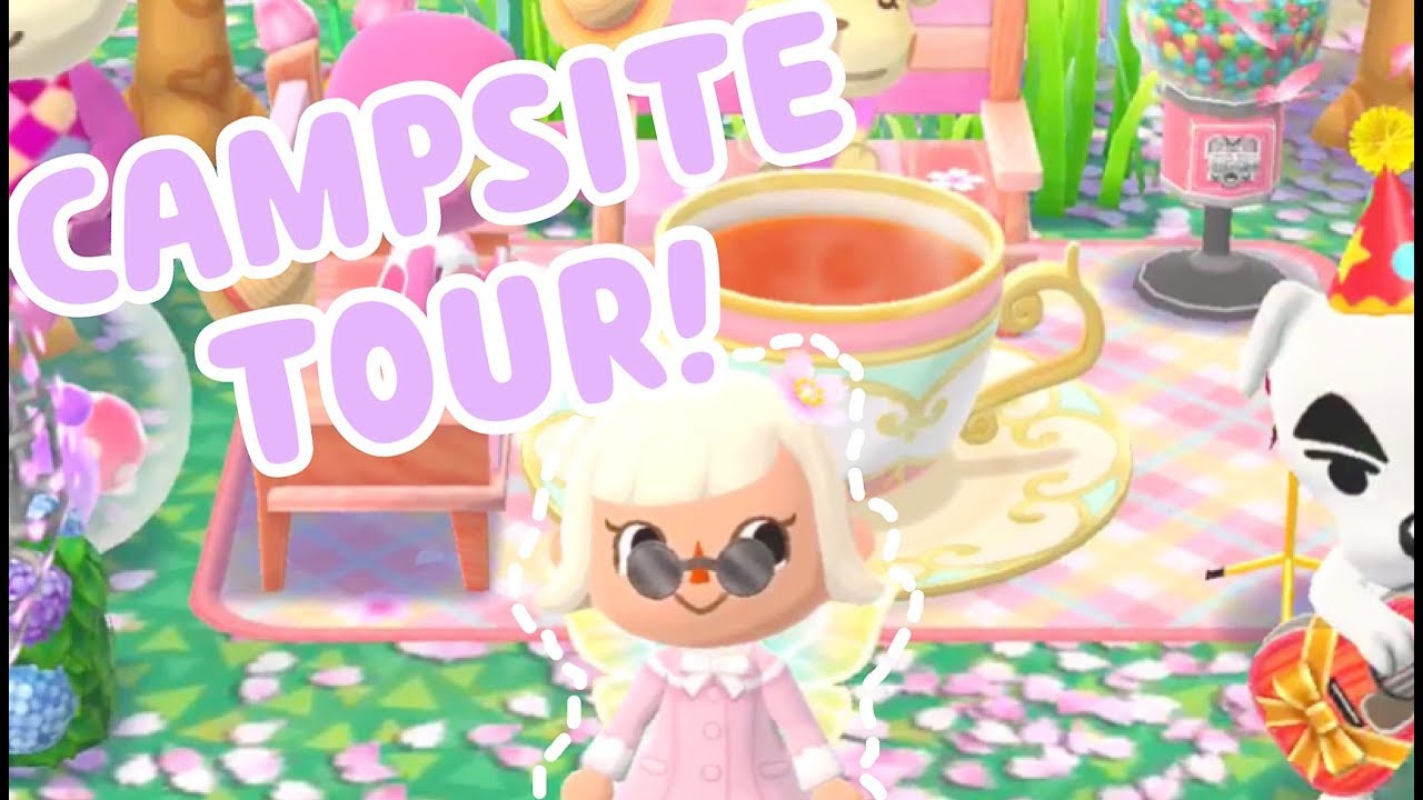 MY POCKET CAMP CAMPSITE TOUR 2019 + DECORATING THE CABIN! ♡