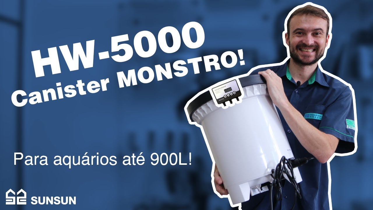 Canister HW 5000 - Unboxing e Funcionamento desse GIGANTE!