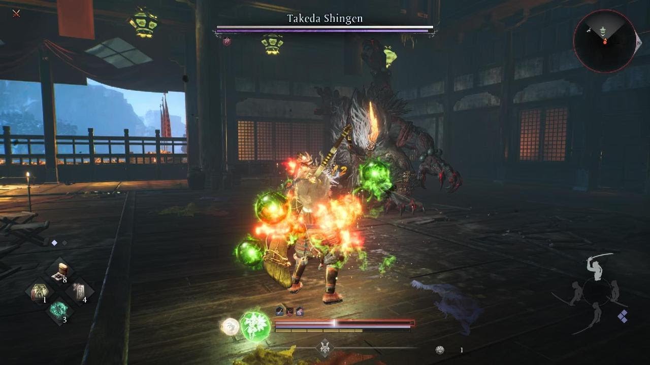 Nioh 3 Takeda Boss fight