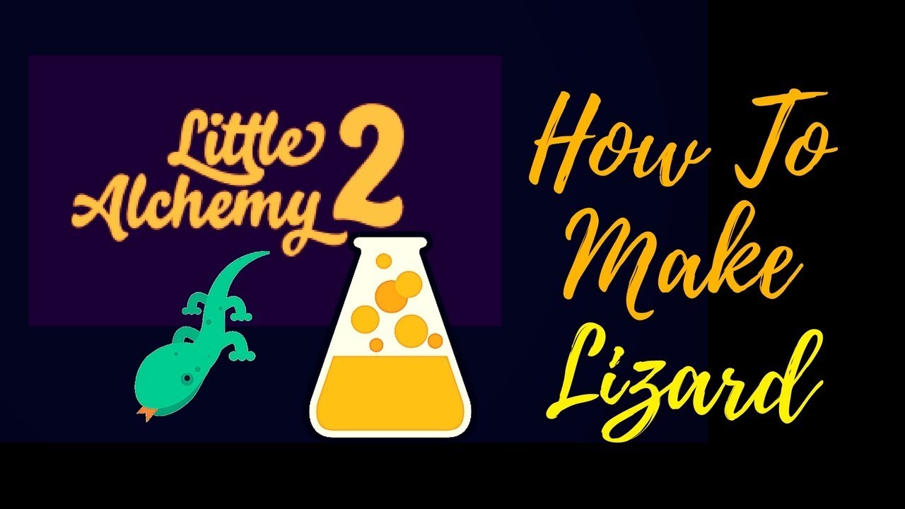 Little Alchemy 2-How To Make Lizard Cheats & Hints
