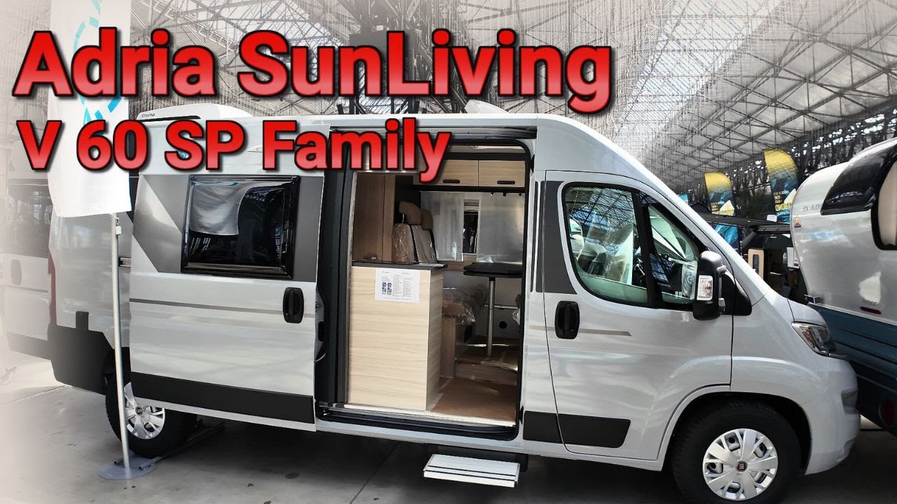 Adria SunLiving V 60 SP Family Adria 2024  / Обзор автодом