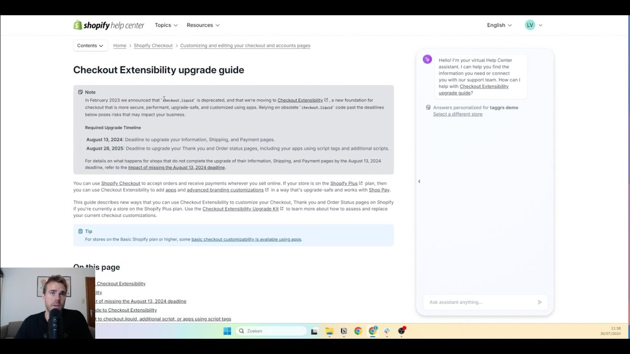 How To Solve Checkout Extensibility Problem For GTM (Deadline August 13)