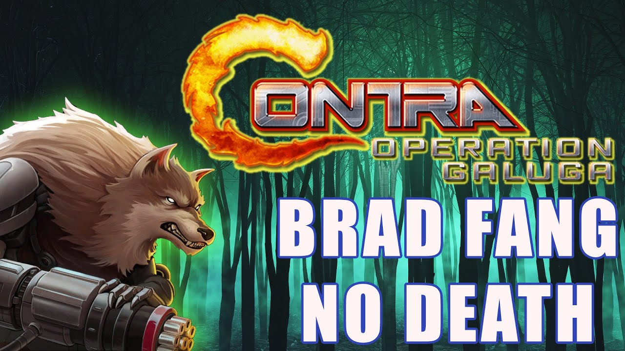 Contra Operation Galuga - Brad Fang - No Death Vania Run