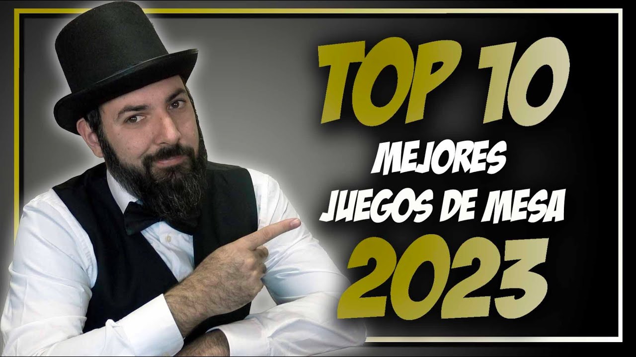 TOP 10 Mejores JUEGOS de MESA 2023 by Manu