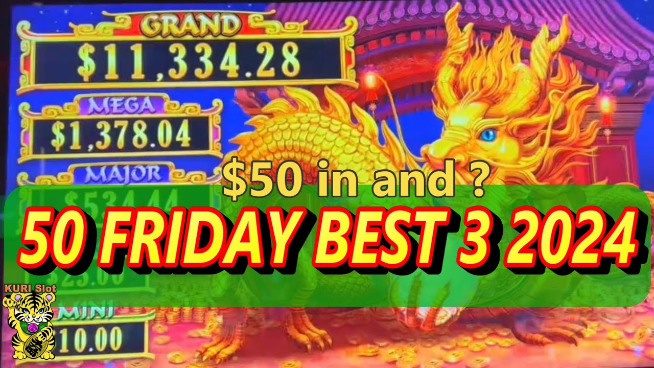 ★WHAT WILL BE THE RESULT IF I PUT IN $50 ?★50 FRIDAY☆$50 SLOT PLAY BEST 3 IN 2024☆栗スロ