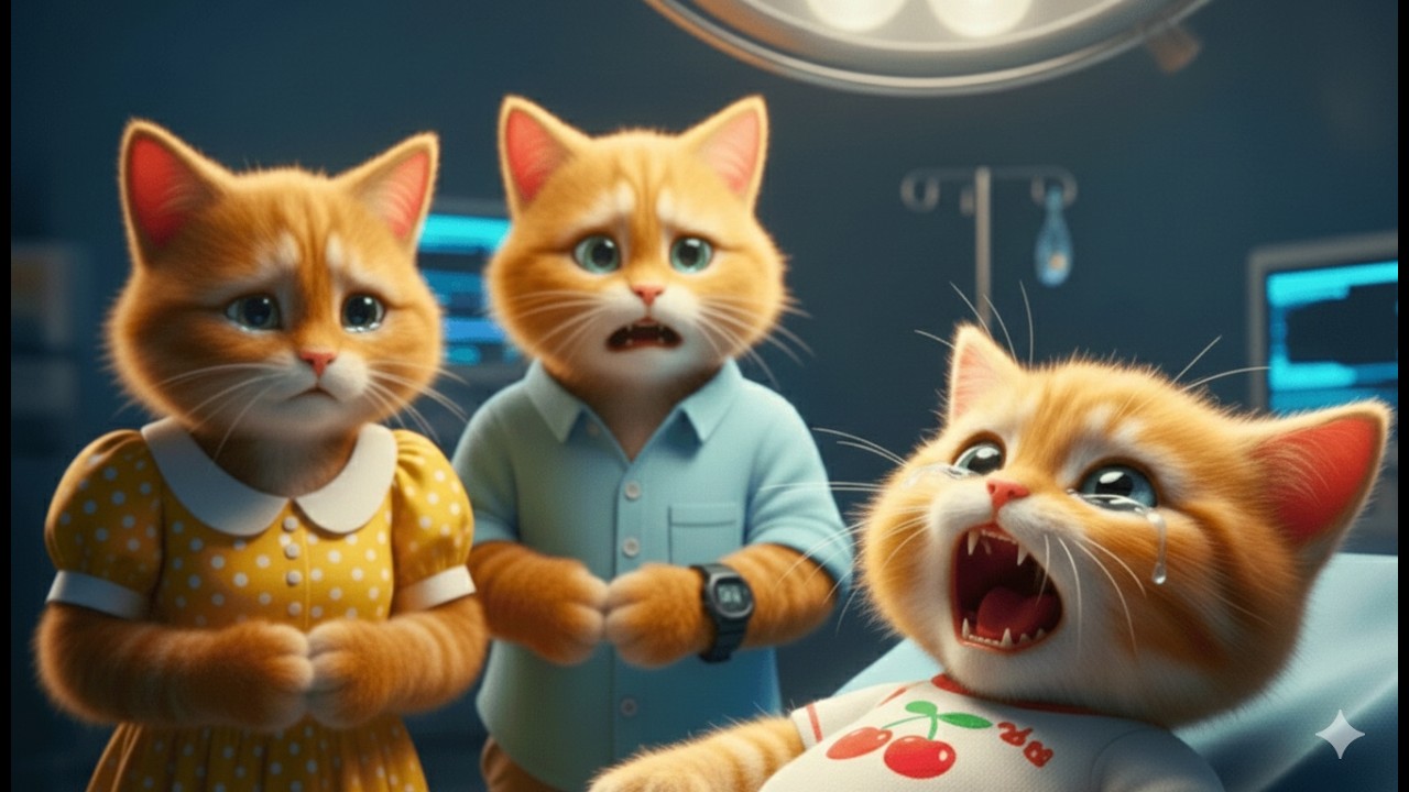 Ginger Kitten Screams in Pain… The Doctor Found Something Terrifying