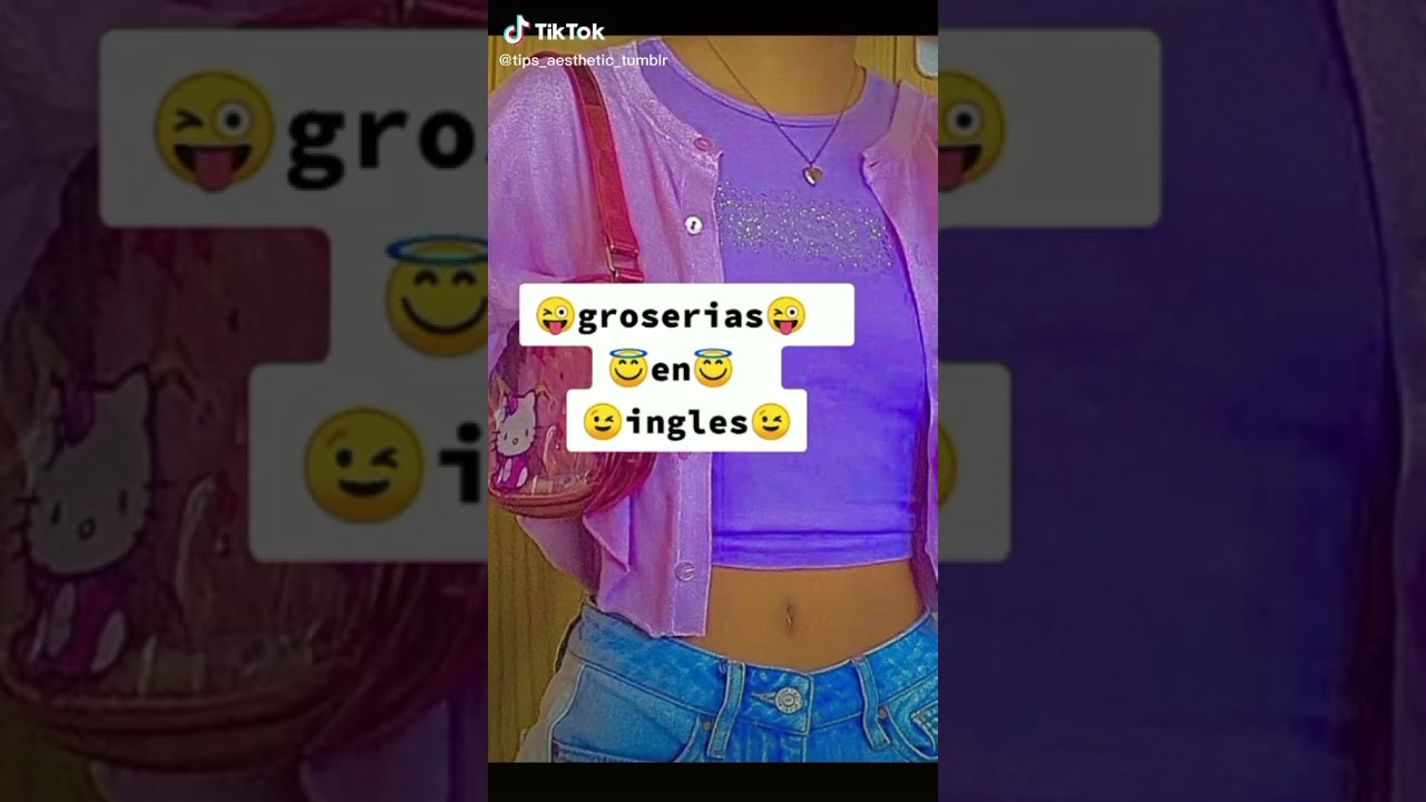 🌷🦋Groserias en ingles🦋🌷