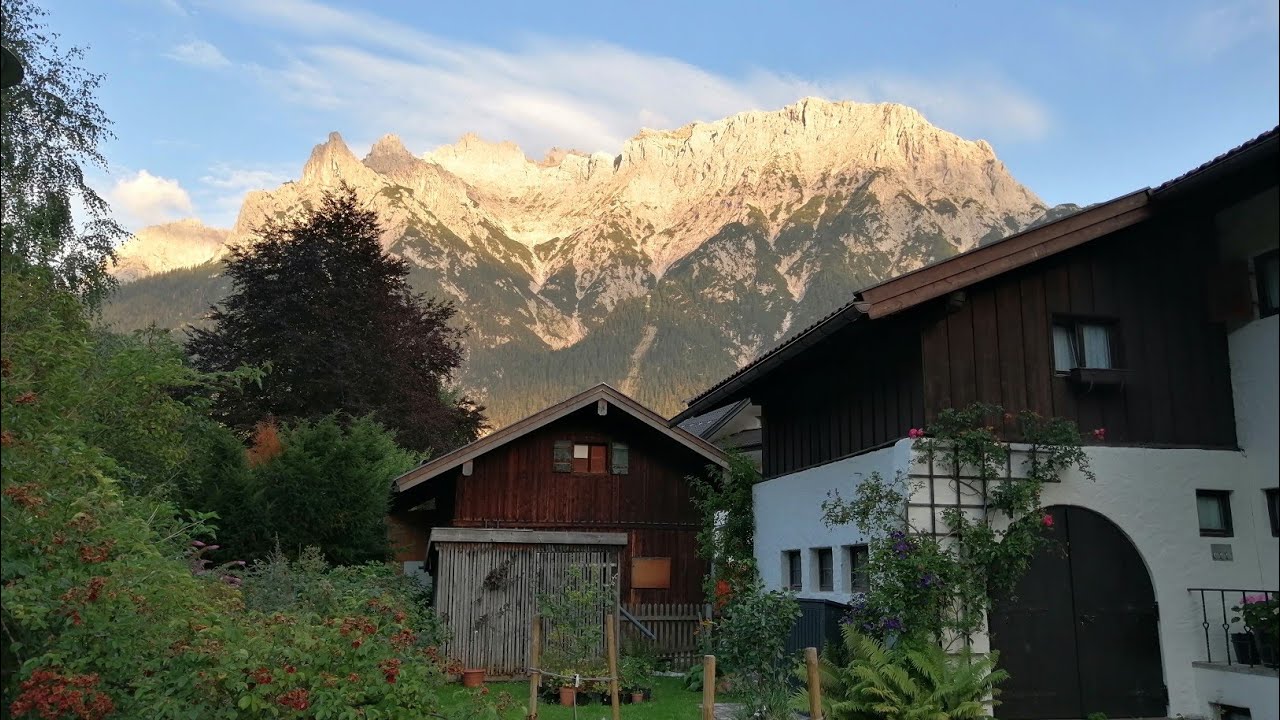 Going to a town in The Alps – Mittenwald