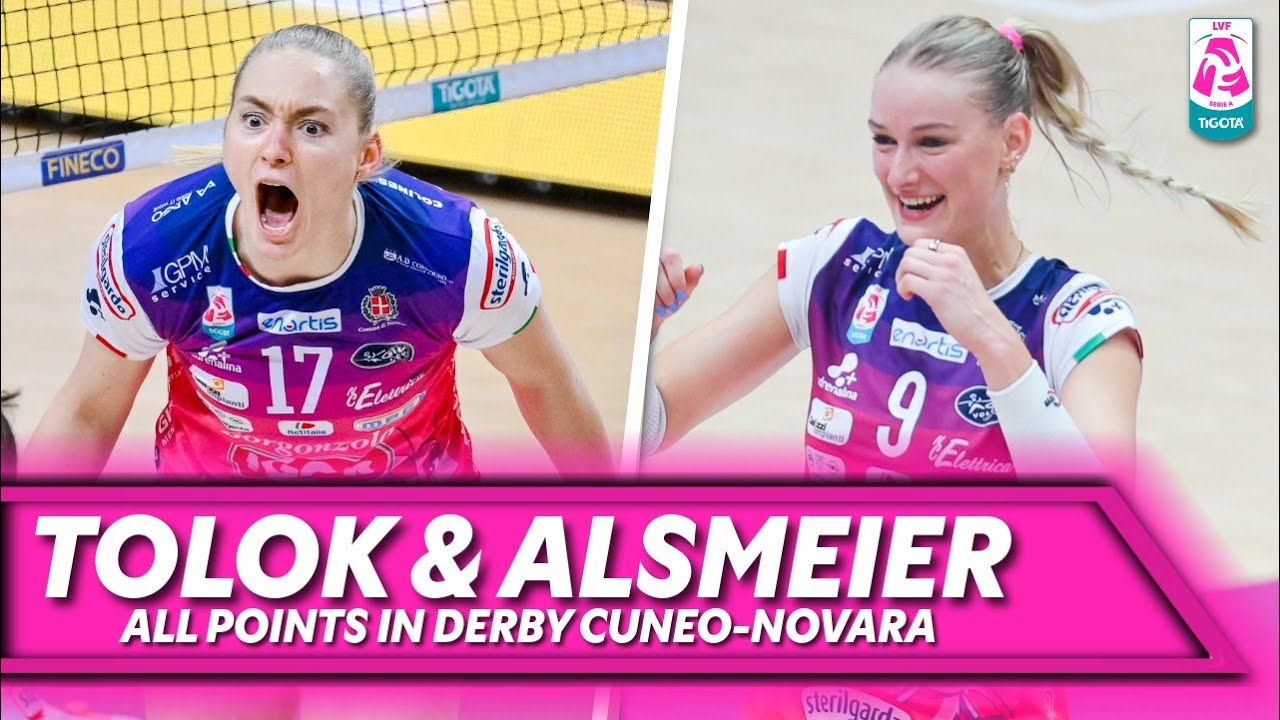 TOLOK & ALSMEIER, All points in Cuneo - Novara | Best Performance | LVF 2025/26