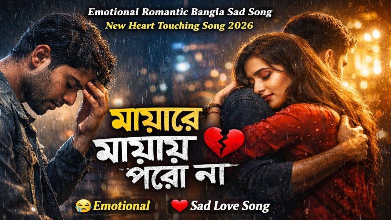 মায়ারে মায়ায় পরো না | Emotional Romantic Bangla Sad Song | New Heart Touching Song 2026