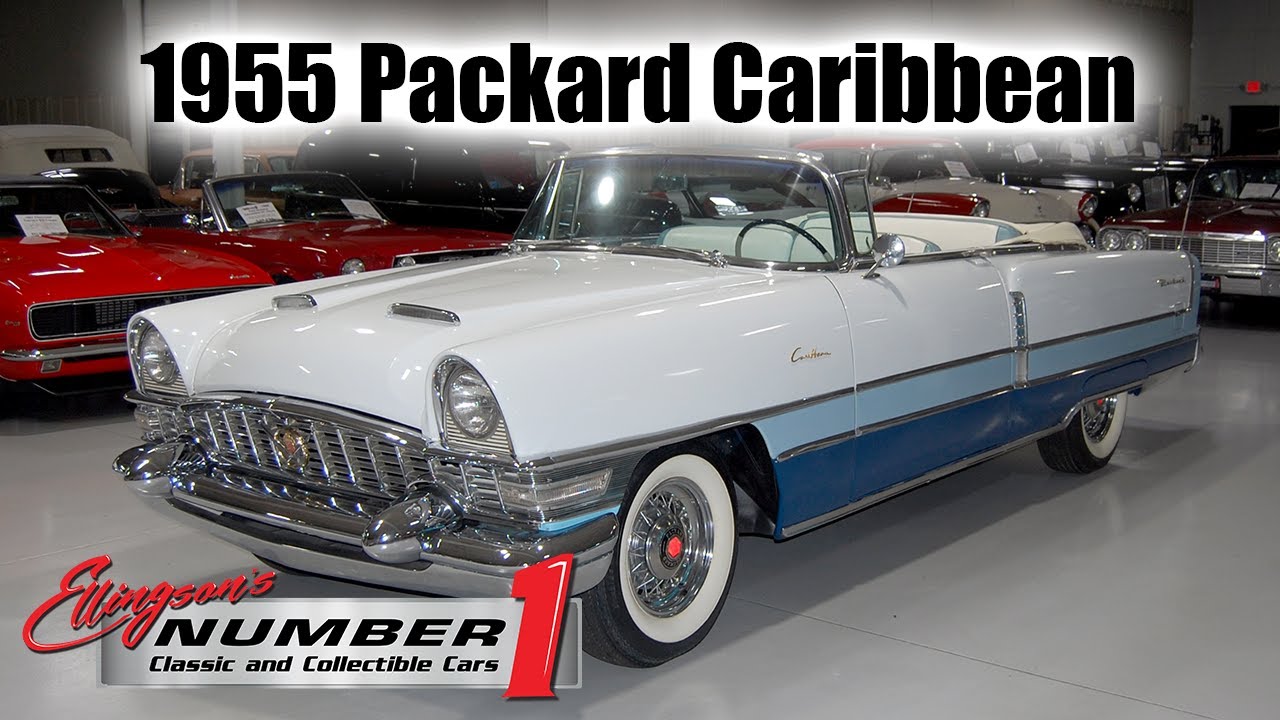 1955 Packard Caribbean Convertible at Ellingson Motorcars in Rogers, MN