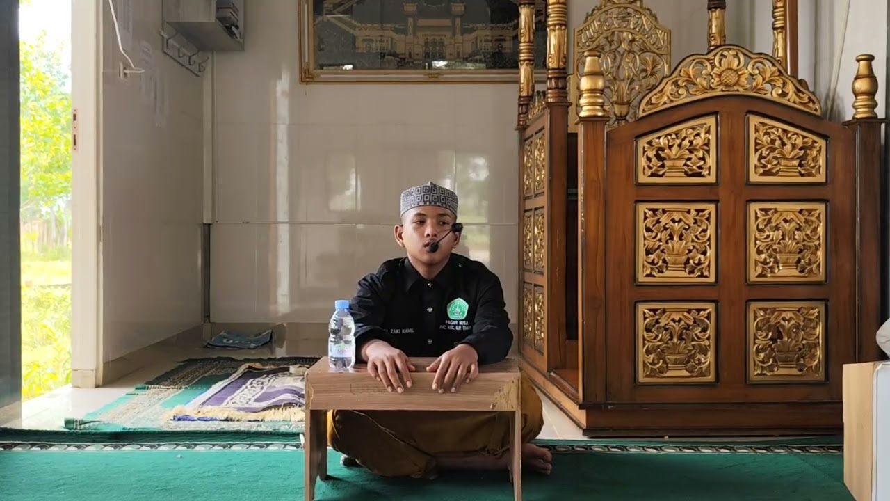 Muhammad Zaki - Tasmi Juz 30 di simak oleh ayahnya