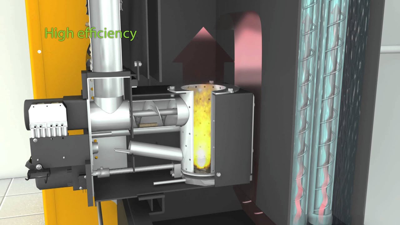 Caldera de pellets autom&aacute;tica Ekopower Ekoheat