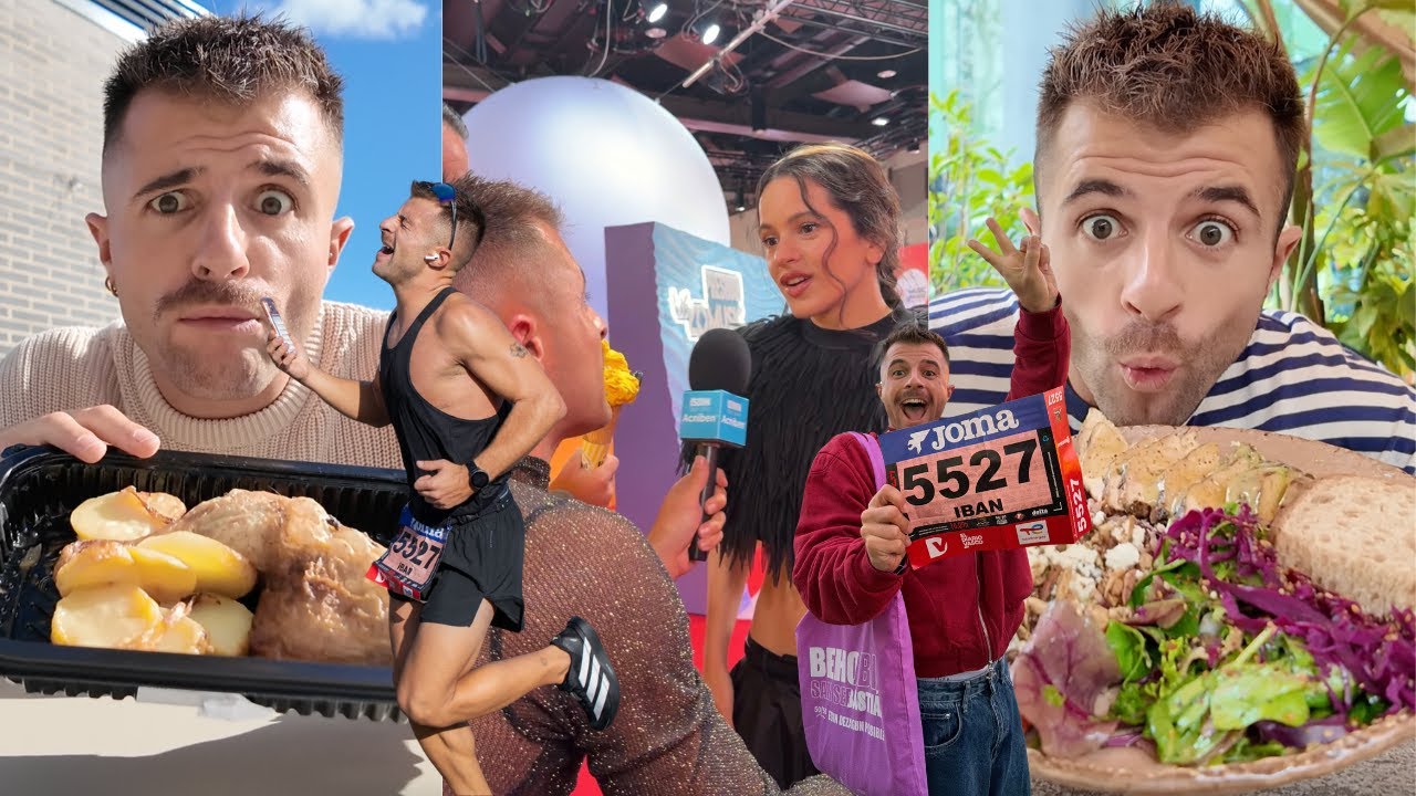 1 semana COMIENDO COMIDA PREPARADA, conociendo a ROSAL&Iacute;A y LA CARRERA 🏃&zwj;♂️ - WEEKLY 🍿