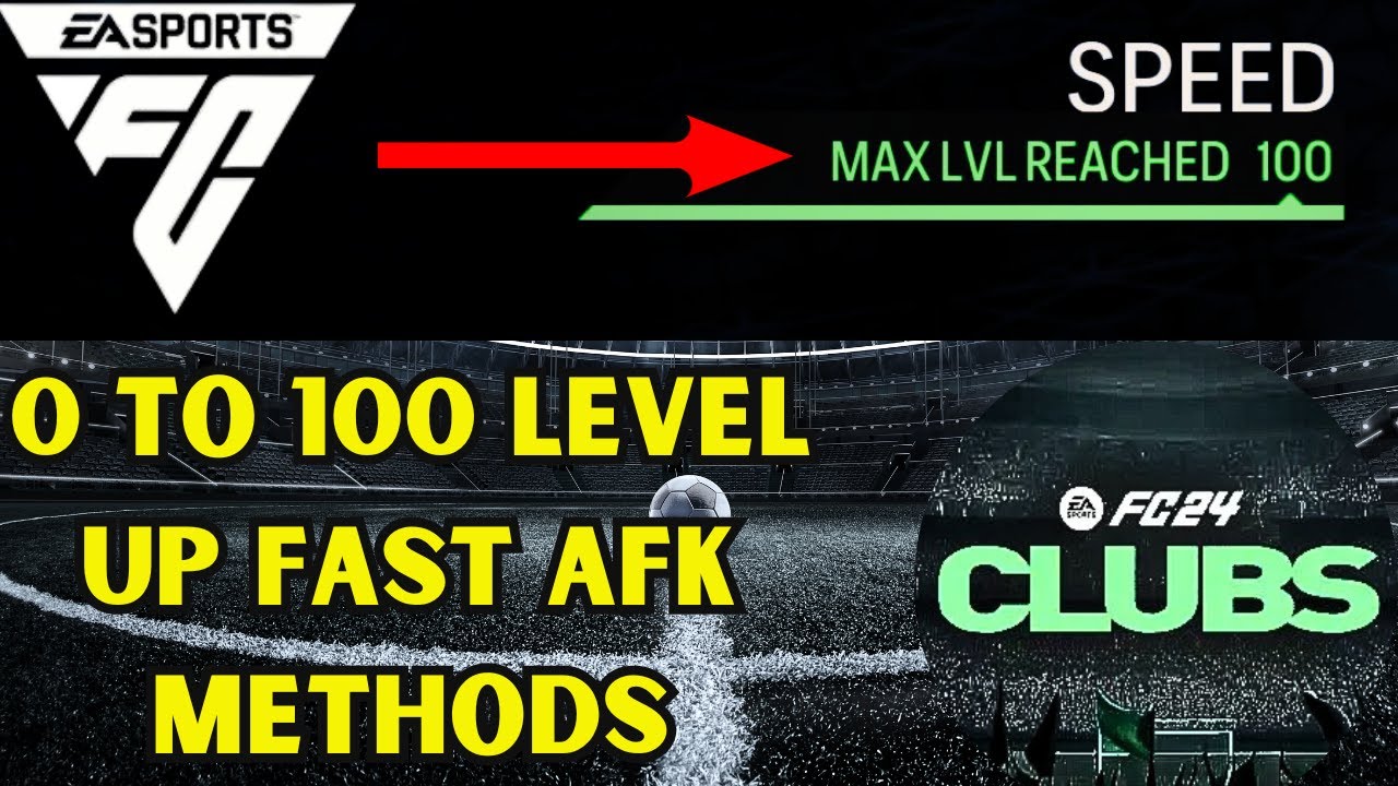 EA Sports FC 24 | Pro Clubs Fast Level Up 0 - 100 | AFK Methods | Playstation 5