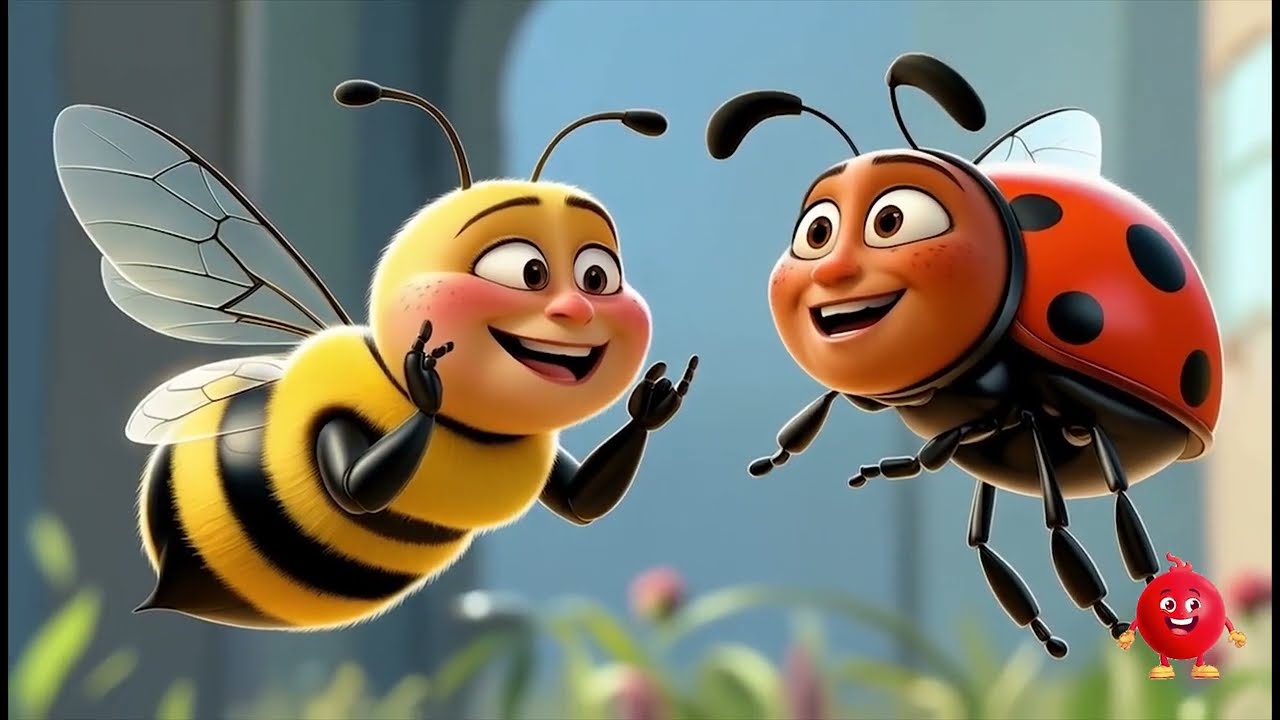 The Sunny Meadow ☀️🌼 | Happy Kids Nursery Rhyme | Redbubble Rhymes