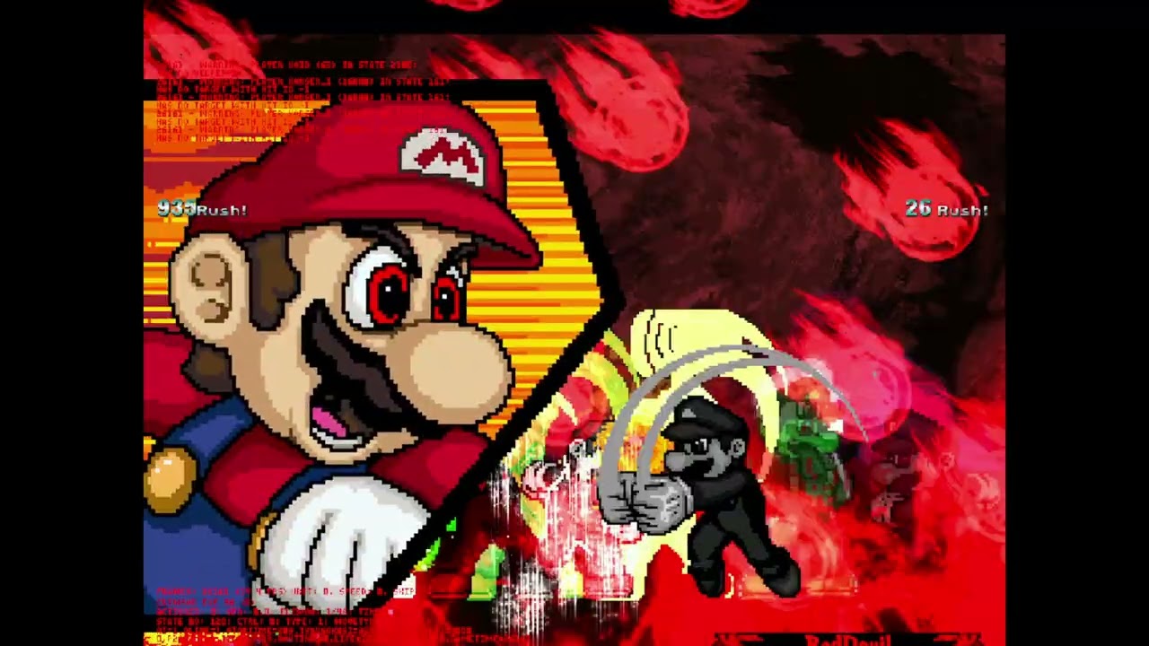 W.MUGEN: Team Crimson Eye vs Team Will Of Prison Hell