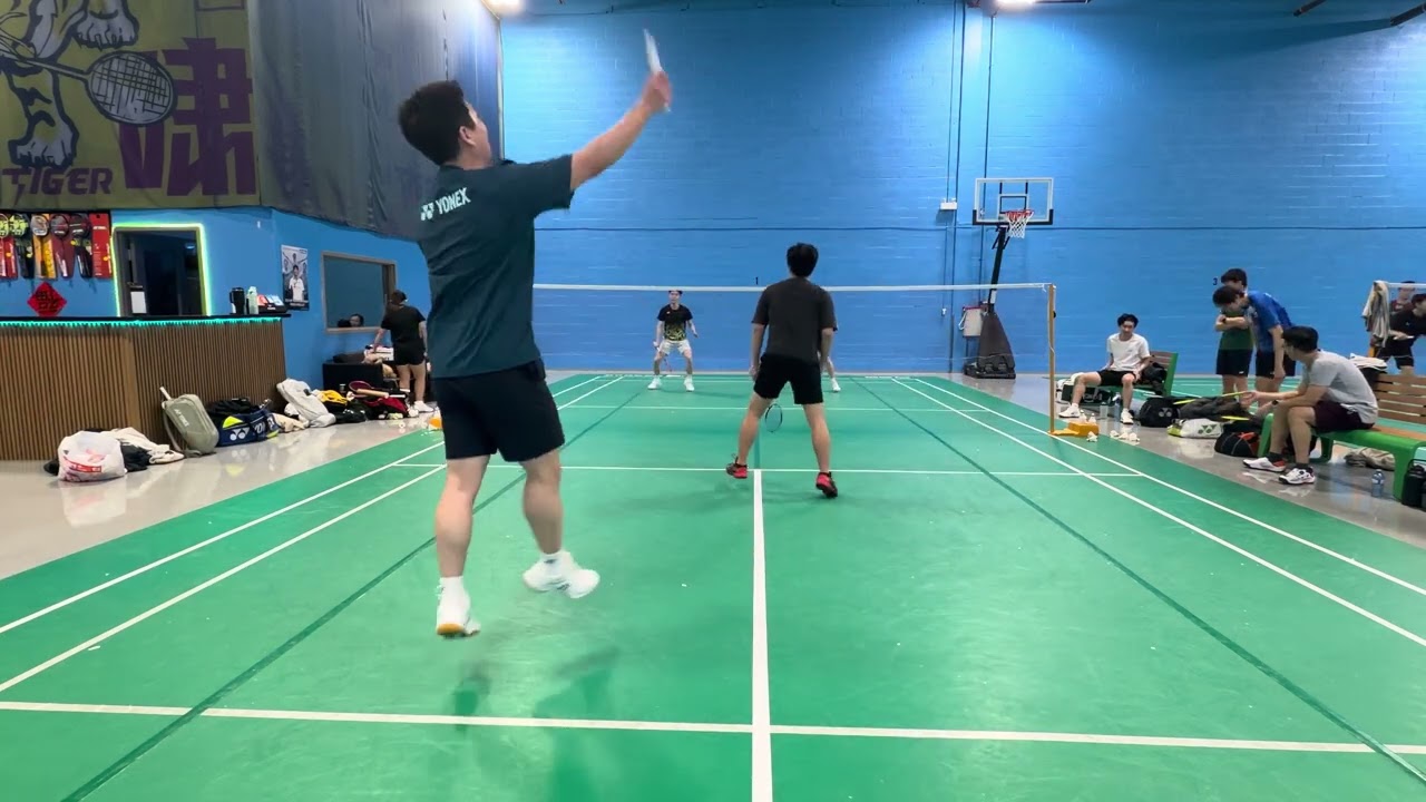 HAPI-MON Badminton - Feb 23, 2026(Matthew/Daniel VS. Oilver/Fung)